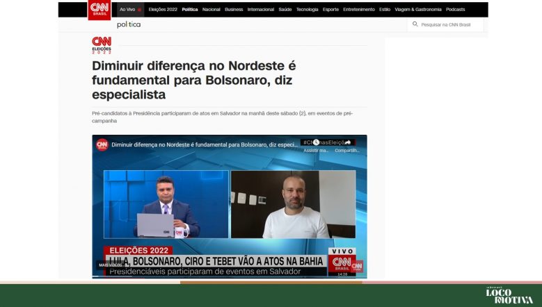 Diminuir diferença no Nordeste é fundamental para Bolsonaro, diz especialista